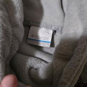 Columbia Gray Fleece Pullover